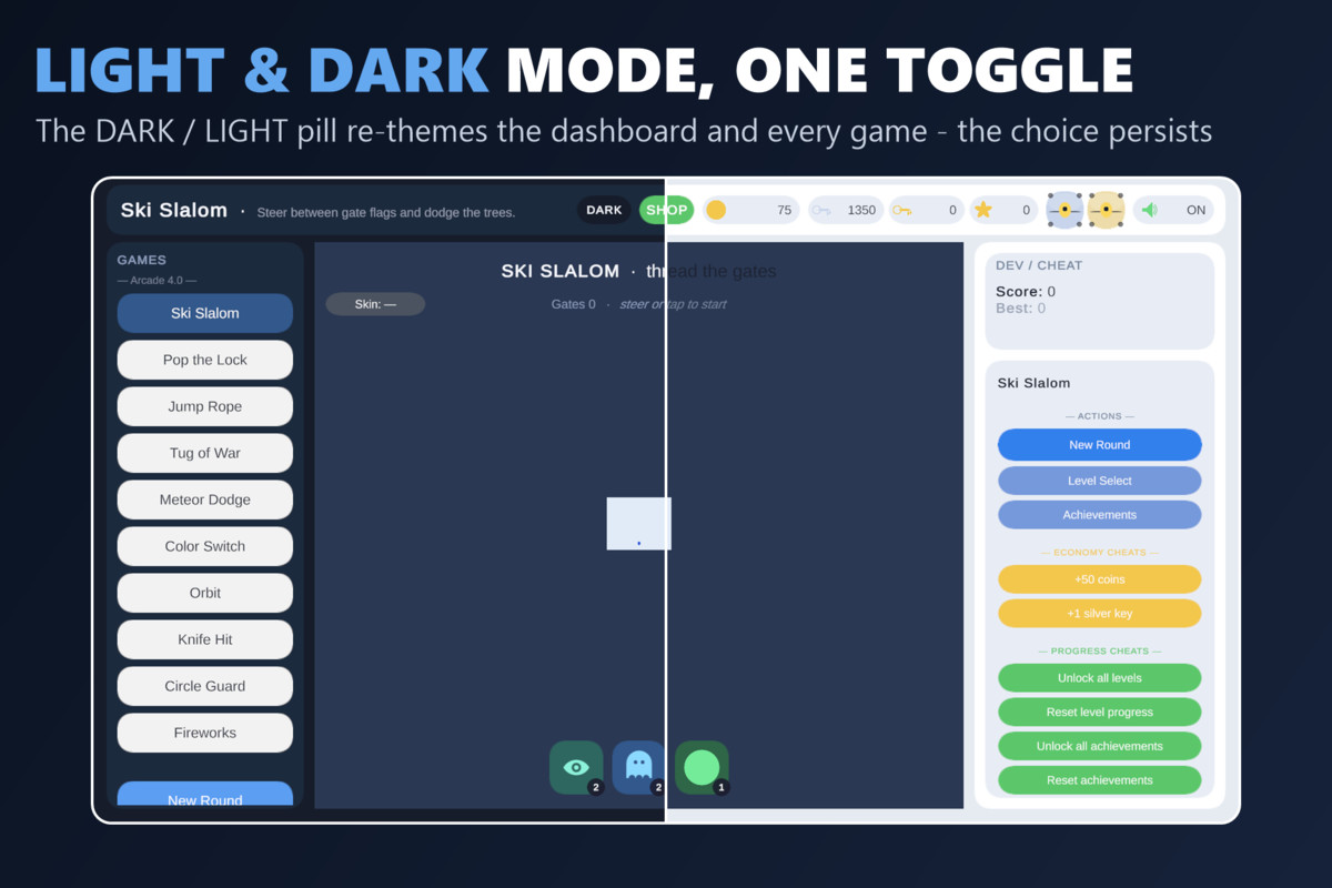 Mini Game Templates Arcade 4.0 - 10 Arcade Starters for Unity