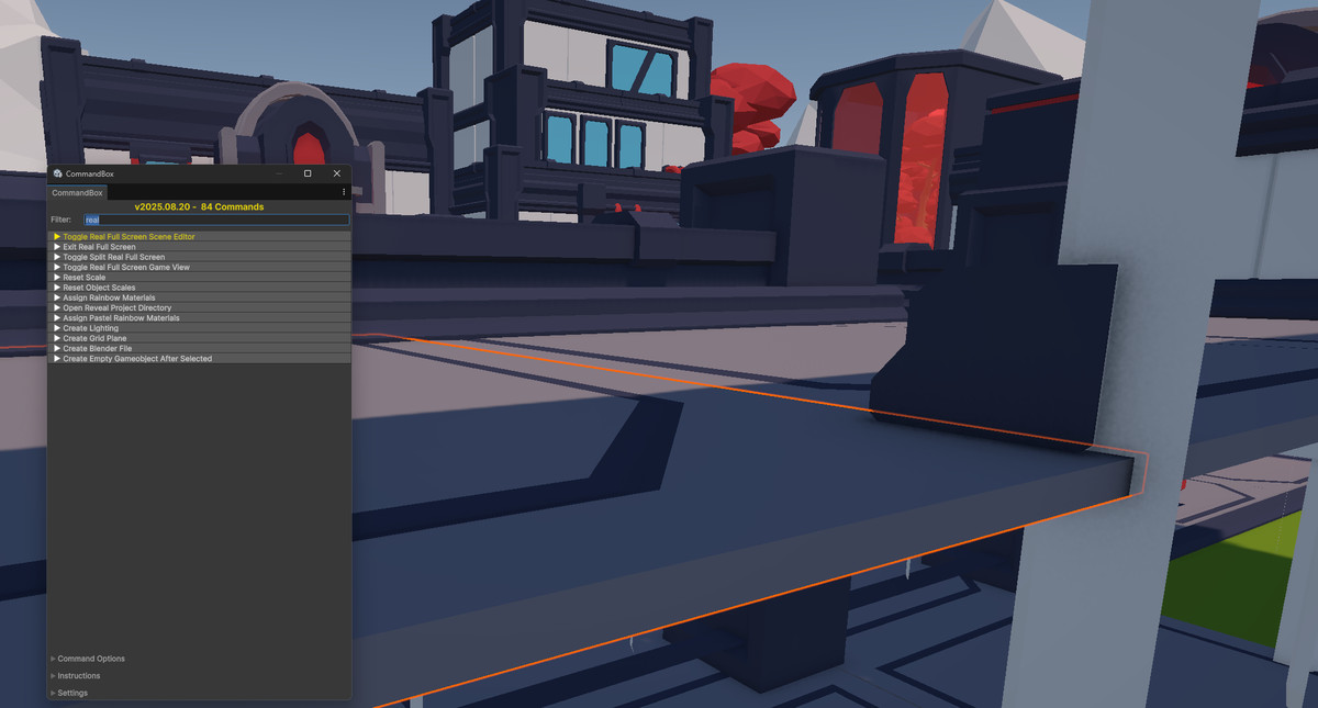 CommandBox for Unity