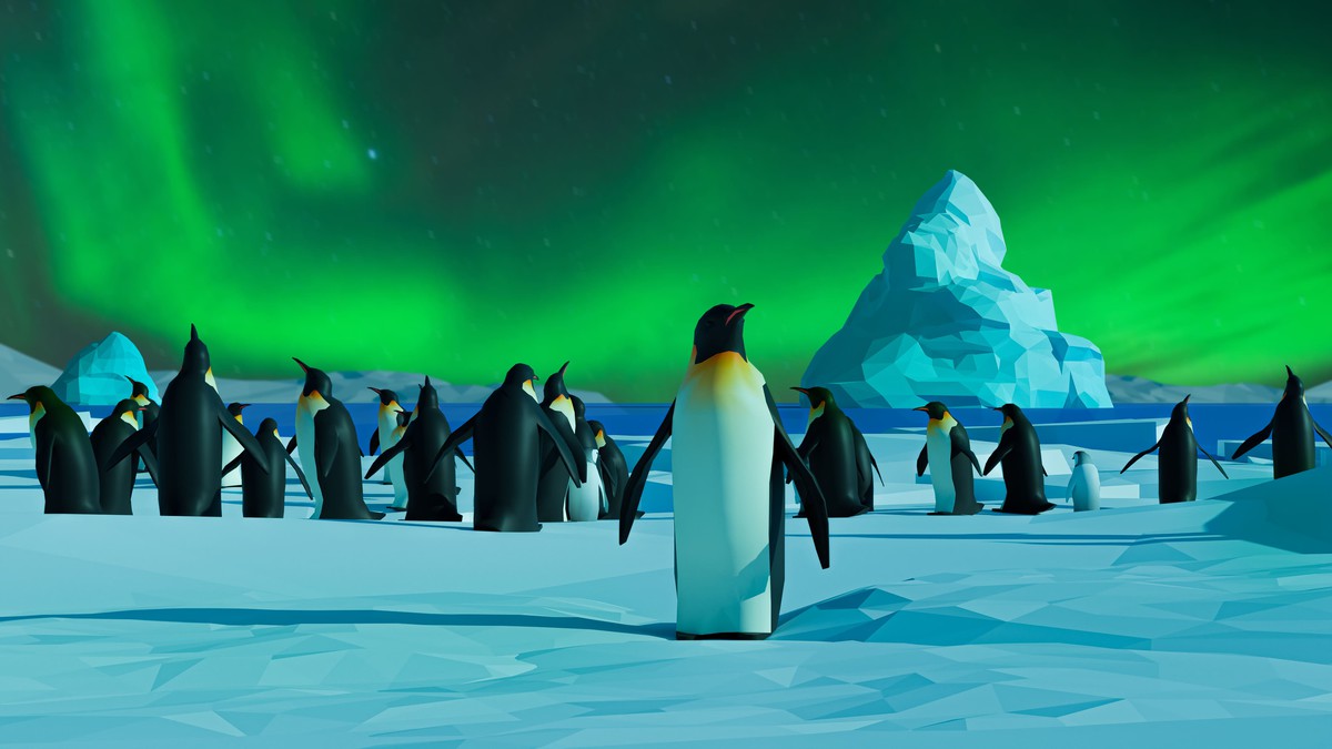 Arctic - Low Poly 3D Models Pack