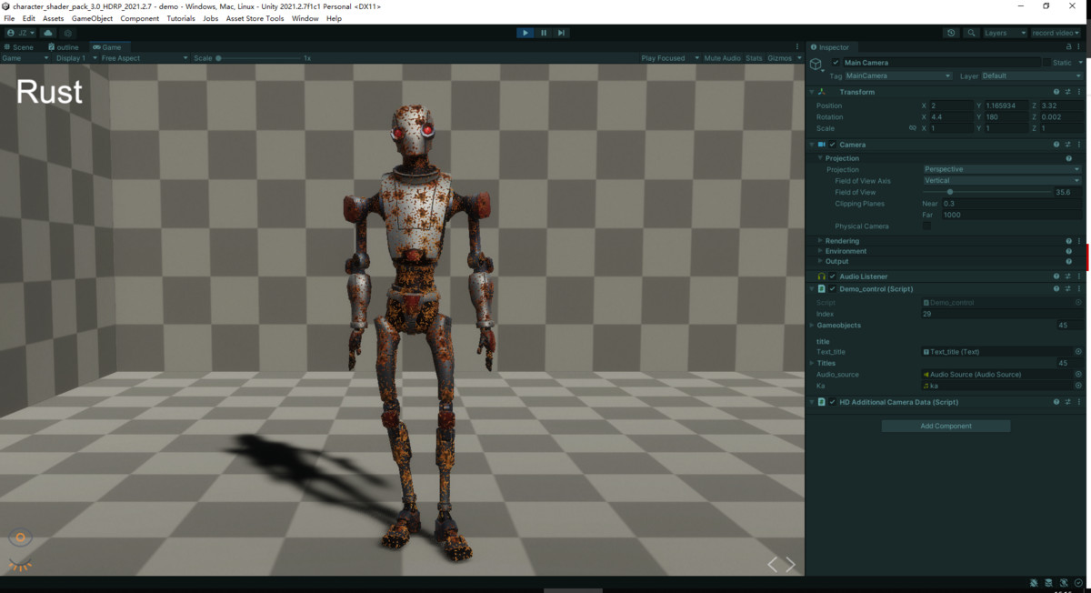 Character Shader Pack 3.0 - HDRP