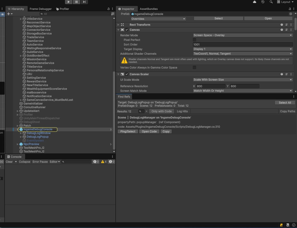 Component Reference Finder