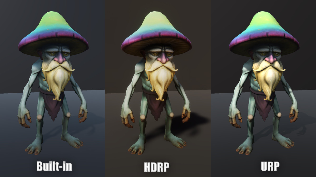 Mushrooms Pack - Game ready characters