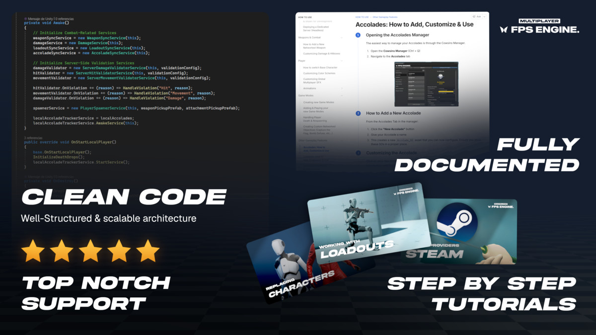 Multiplayer Add-On for FPS Engine