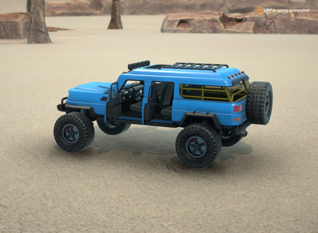 LWB 4x4 - Heavy Duty Off-Road SUV Vehicle Physics
