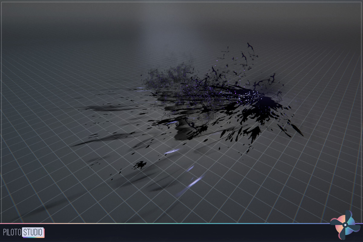 Realistic Ink Spells VFX