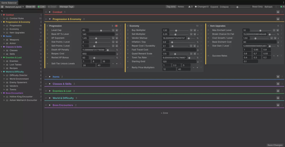 Ultimate 2D World Building & Balancing Toolkit.