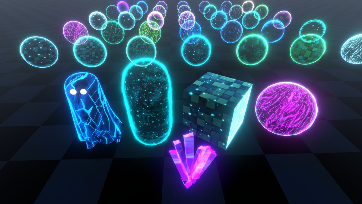 Frozen Ghostly Hologram Shader