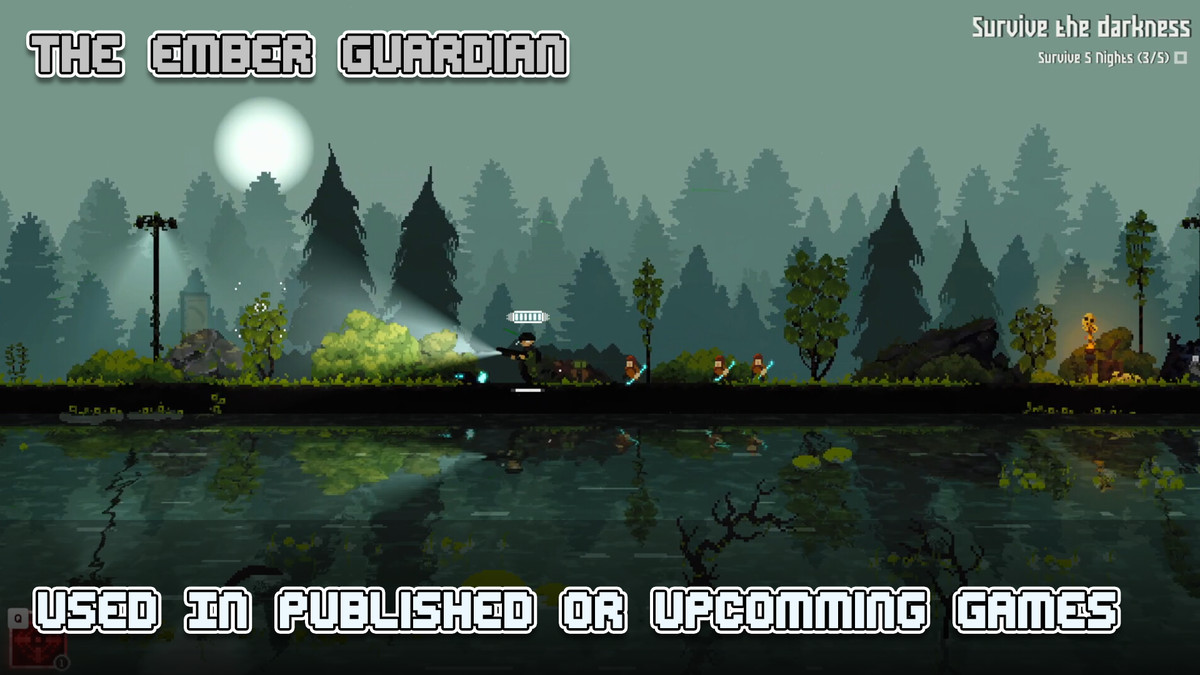 Modern 2D Water : 2/2.5D simulated URP water