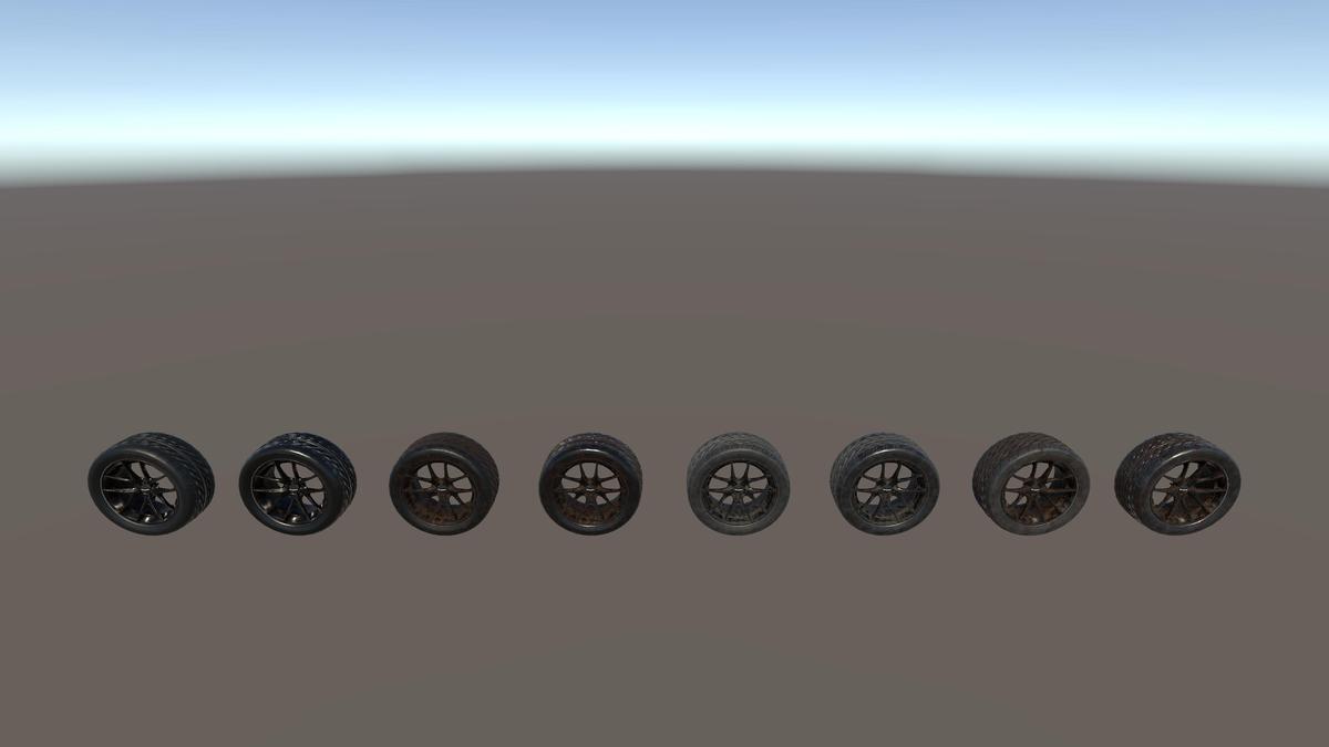 Kryxen Wheel V1 - Matte_Black_Gold - Game Ready
