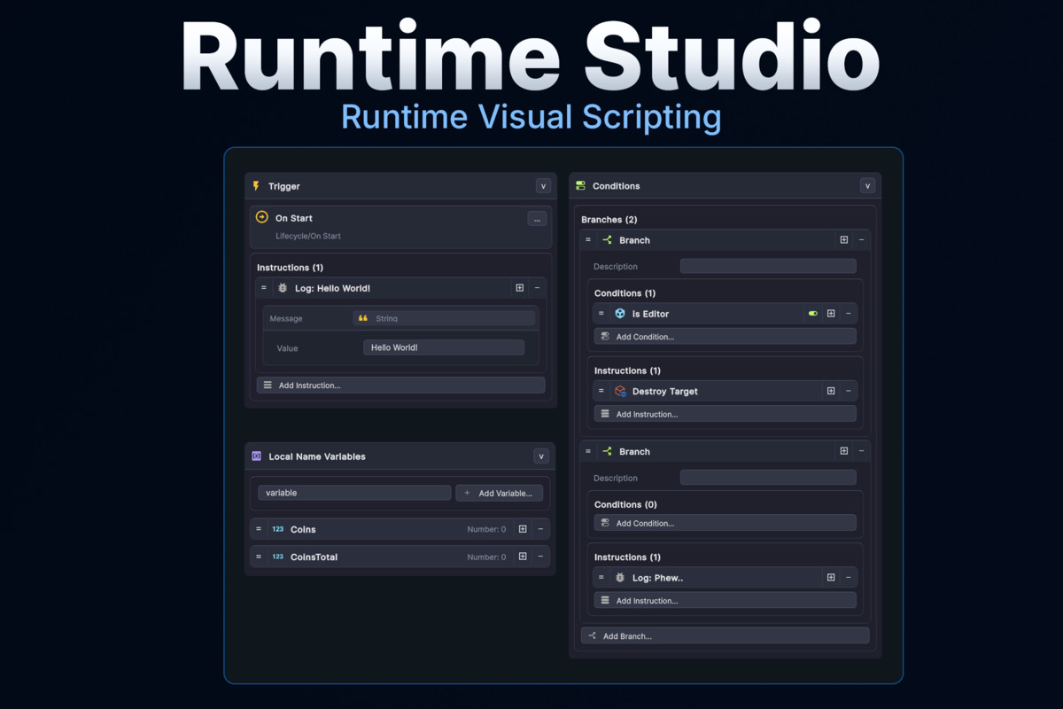 Runtime Studio – Game Creator 2 Integration