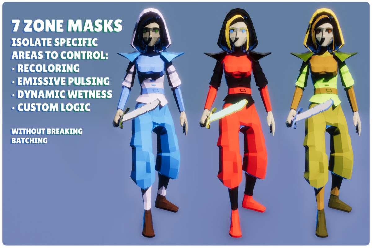 Stylized Color Swapper & Material Optimizer