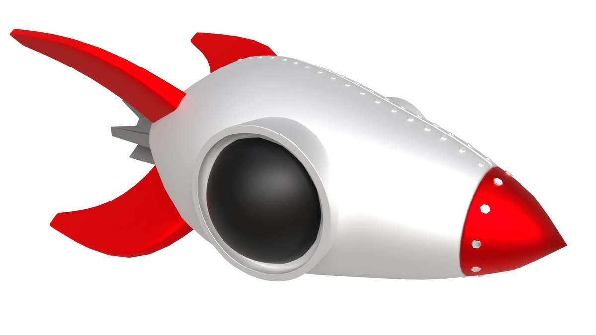 Stylized Rocket