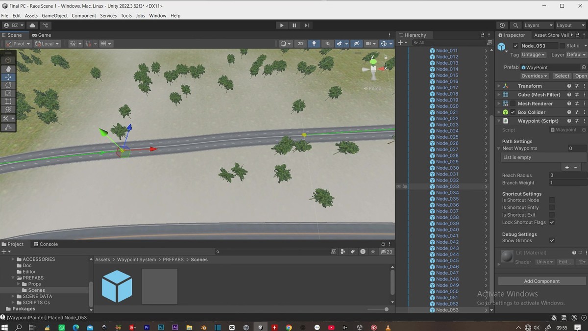 Store Made WAYPOINT ROAD SYSTEM : Track builds made easy.