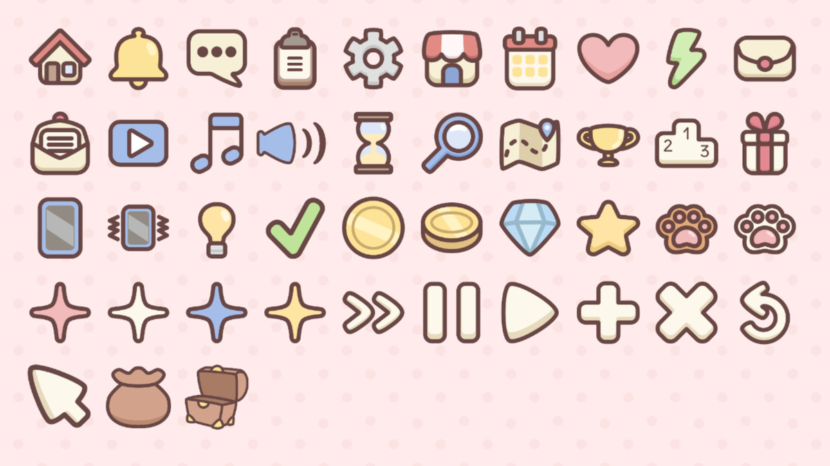 Teddy Bear Pastels GUI Pack