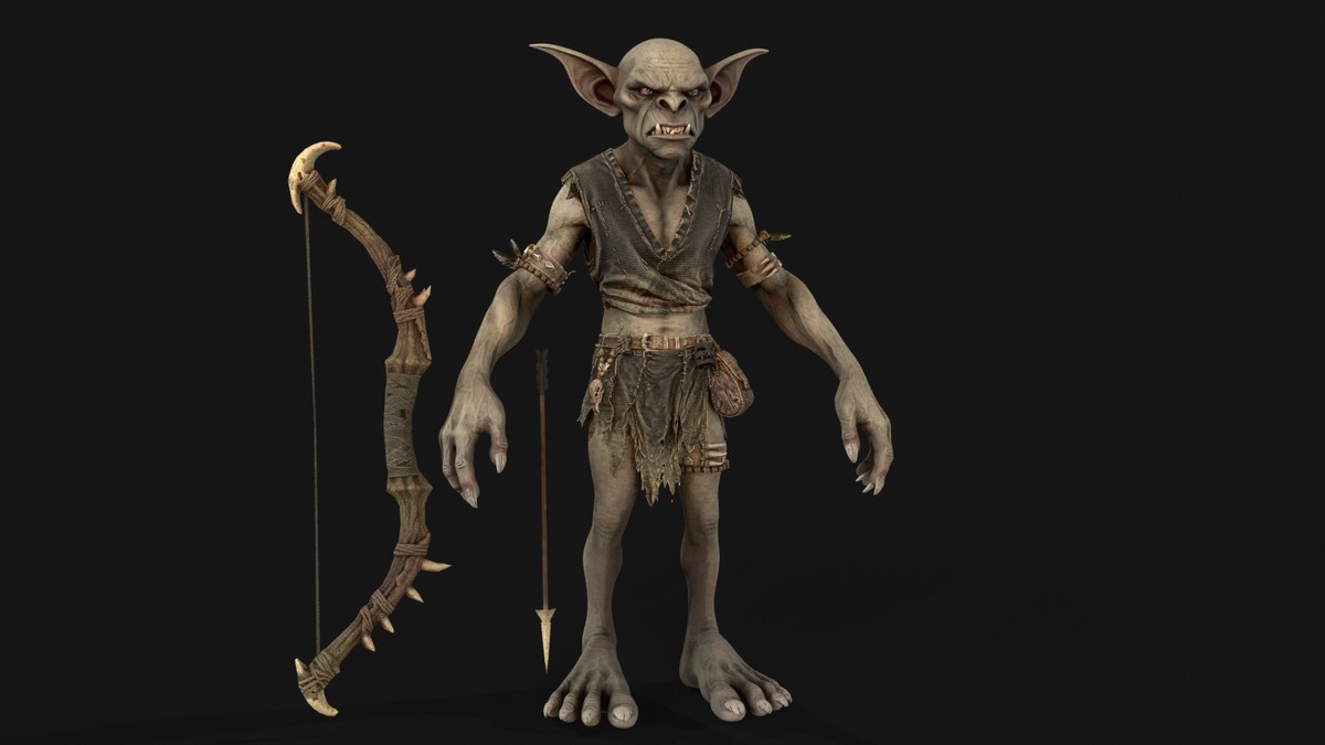 Goblin Archer Game Ready
