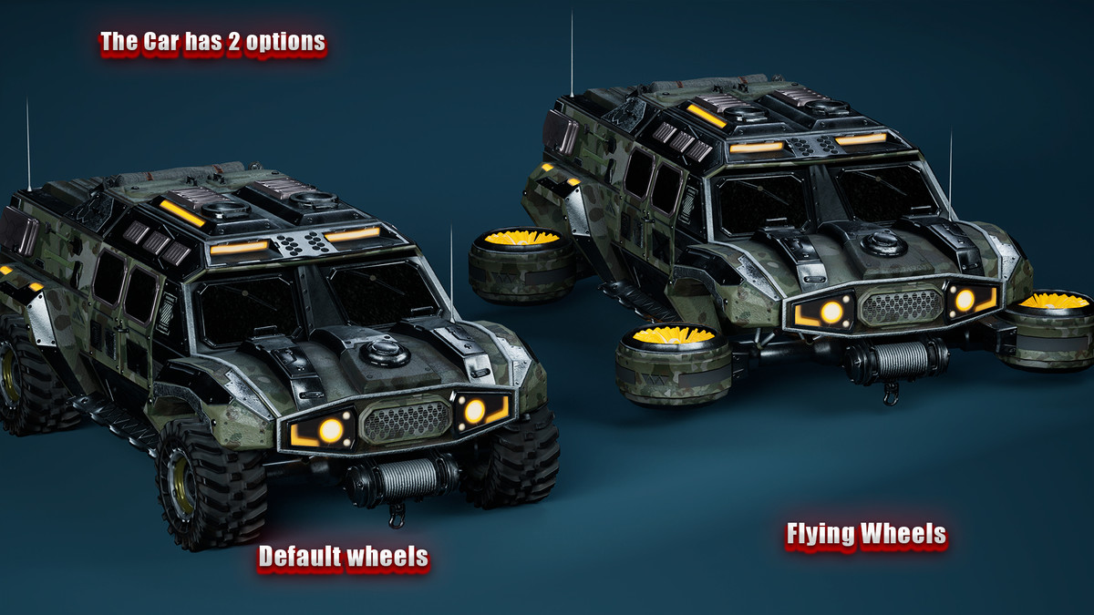 Sci-Fi Transport - Military