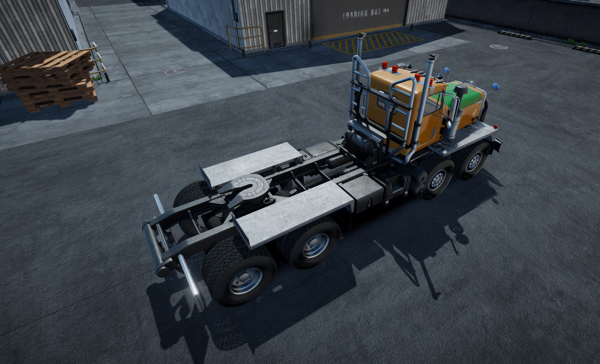 Twinsteer heavy truck