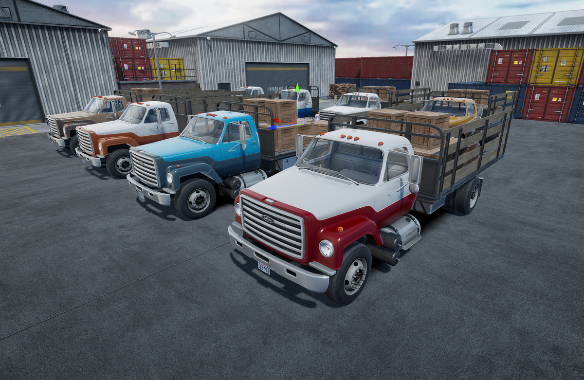 80s Stakebed truck