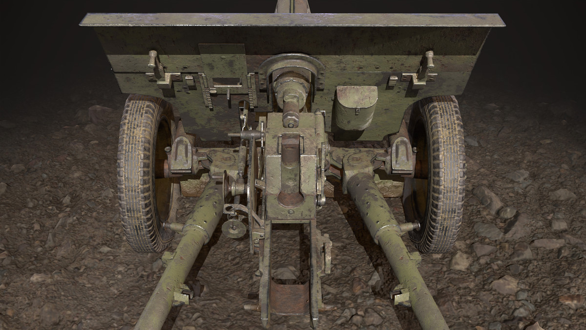 ZIS 2 Cannon WW II