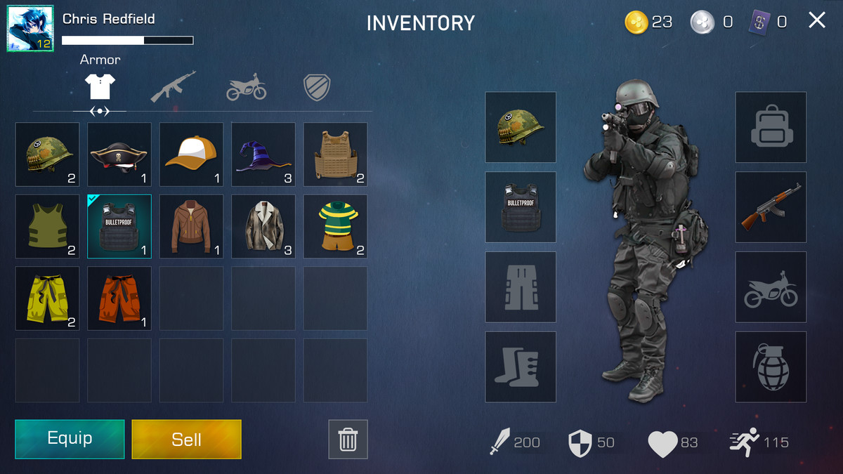 Modern Shooting UI Pack(+PSD)