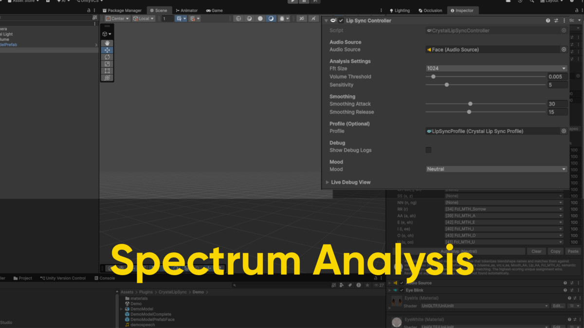 Crystal LipSync | 1-Click Solution incl. Game Creator 2 Integration