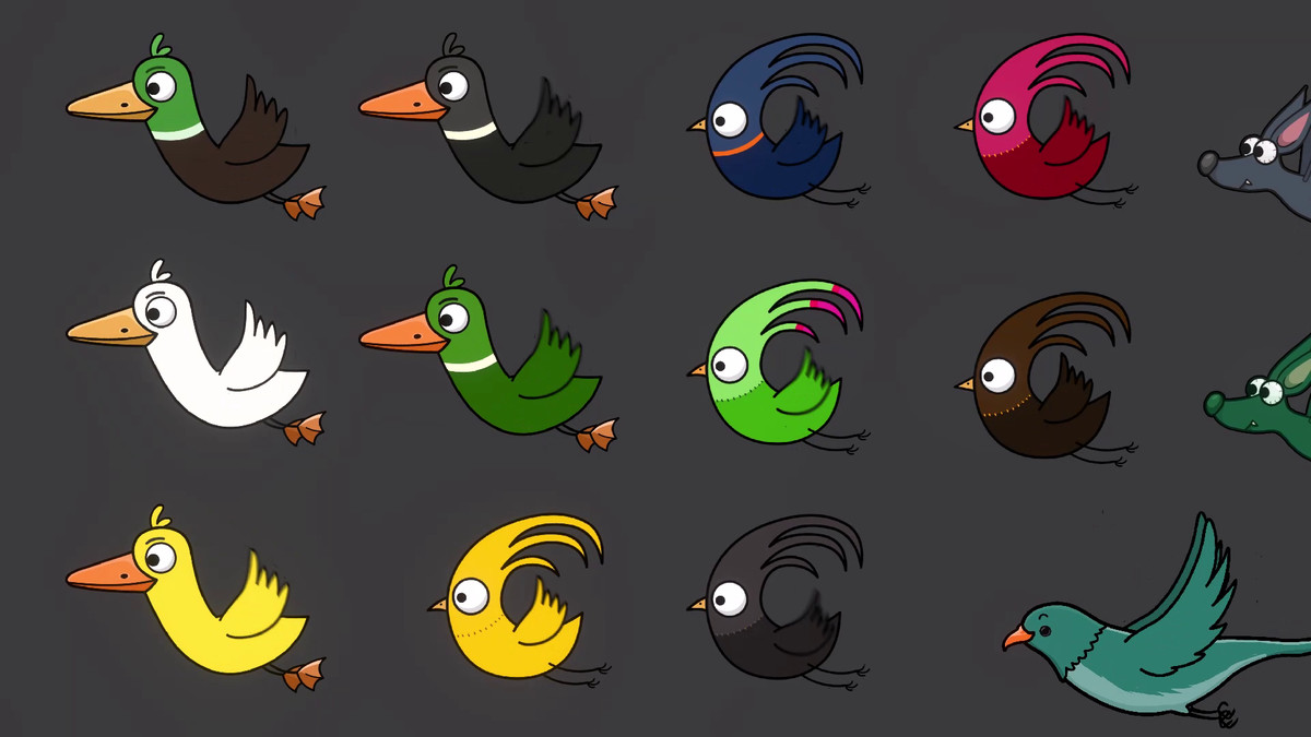 Cute Birds 8 in 1 PRO