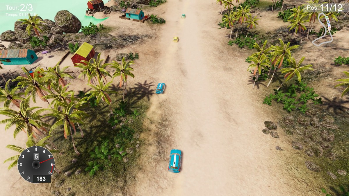 Top Down Car Racing : 3 Tracks Extension