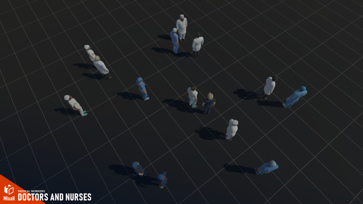 Doctors and nurses - medical workers