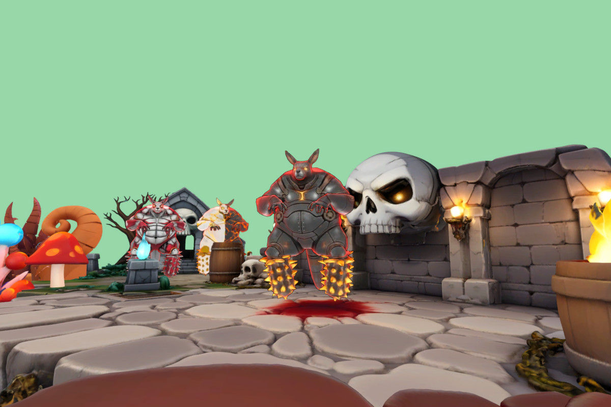 Dread Macefoot - Stylized Fantasy Monster (Rig + Animation) – PixeliusVita