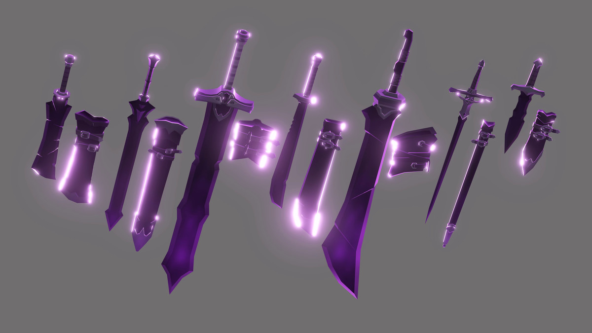 Low-Poly Medieval Fantasy - Advanced Weapons