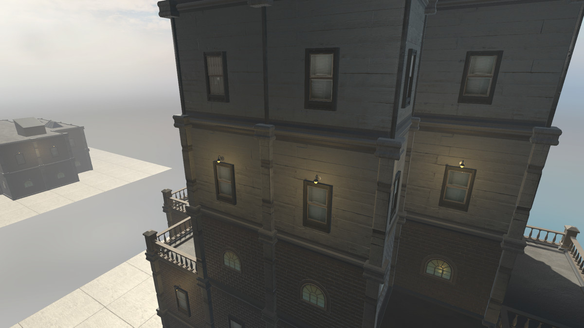 Realistic Modern Modular Building 1 Asset Package