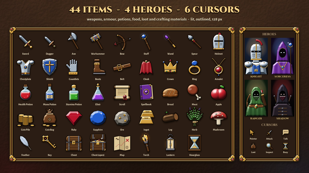 Fantasy RPG UI Kit
