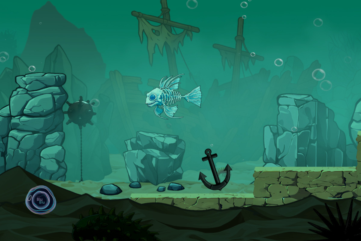 2D Platformer Underwater Adventure