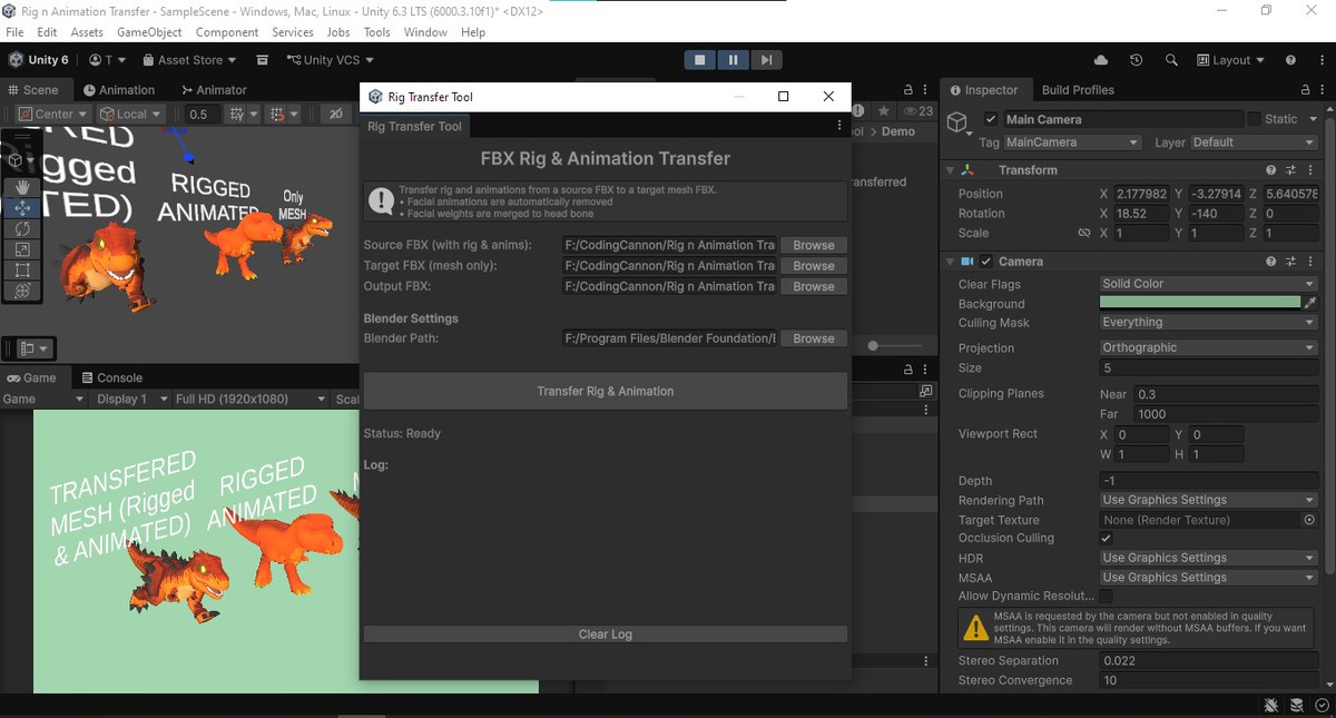 Rig Transfer Tool