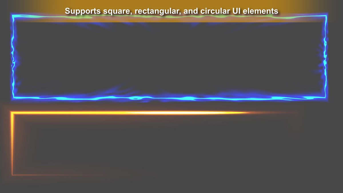 UI Shader Effects - Edge Effects