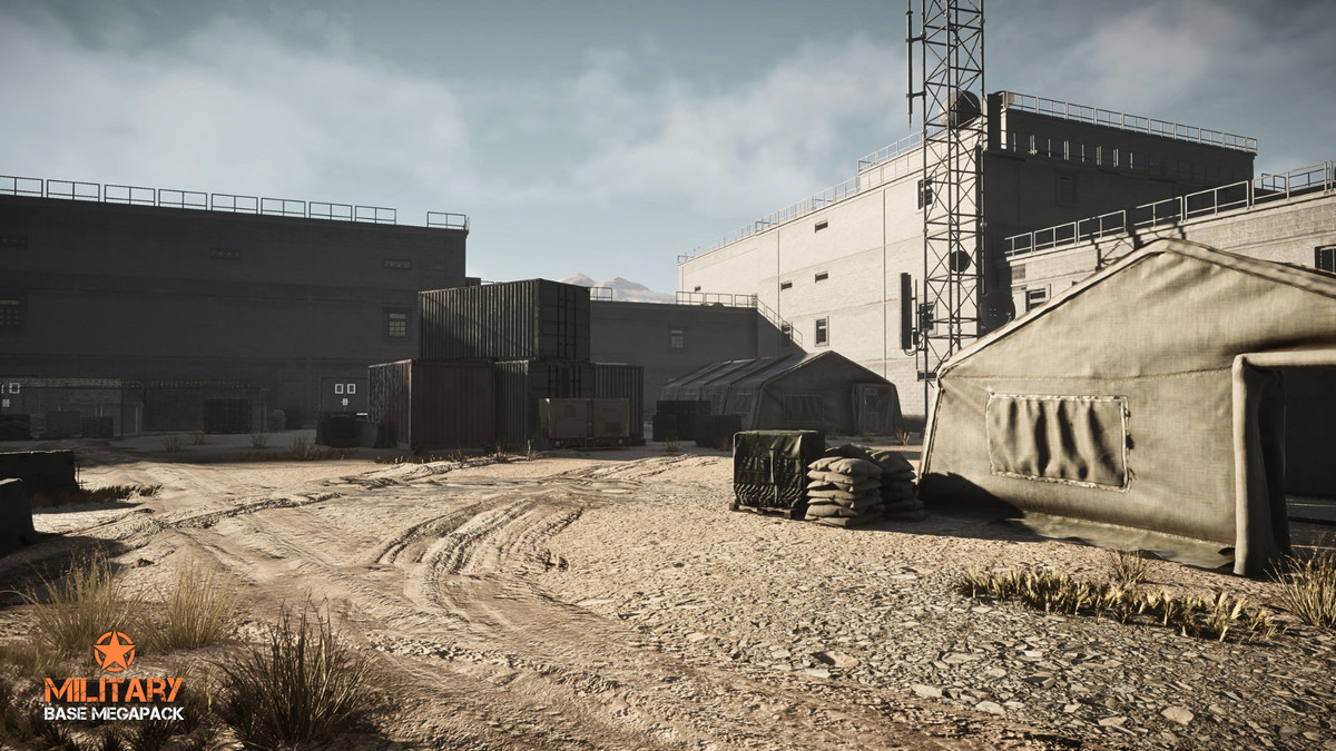 Military Base Megapack (Modular Military Base, Military Facility, Outpost, Army)