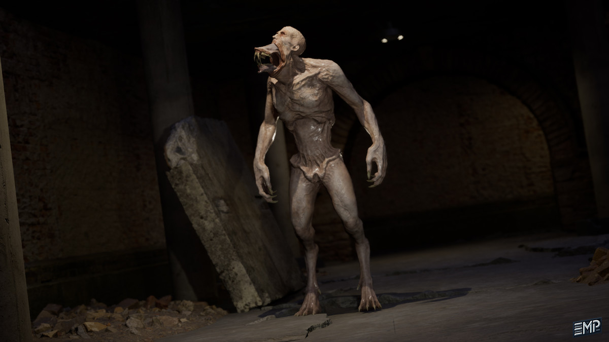Scary werewolf