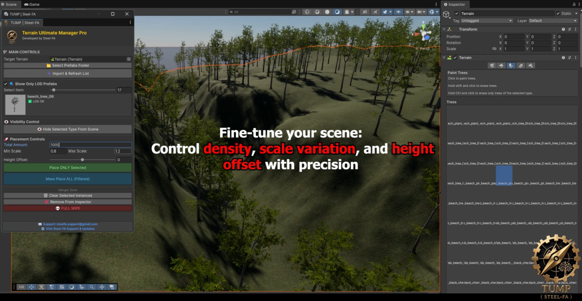 Terrain Ultimate Manager Pro (TUMP)