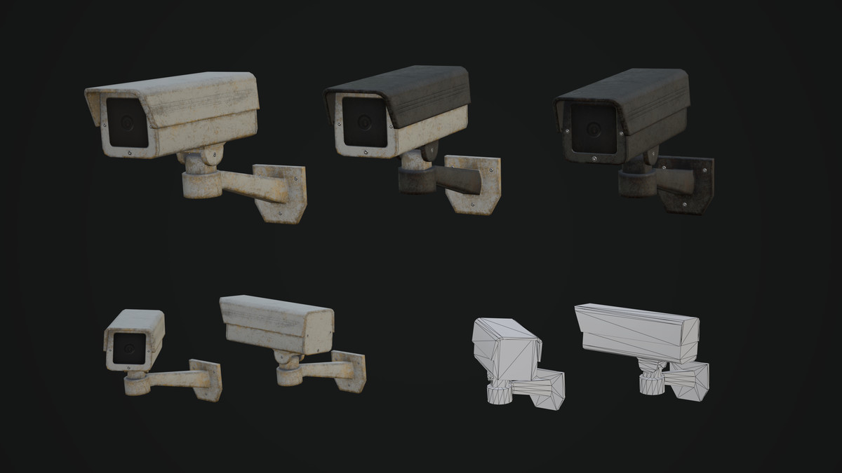 Security Room Props