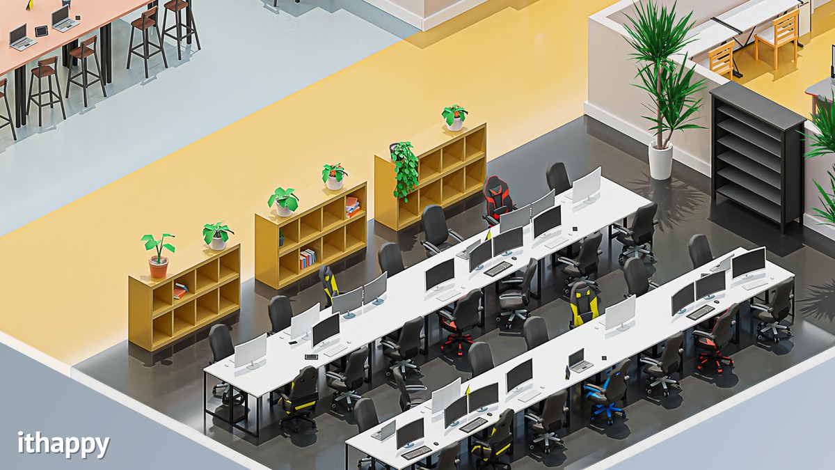 Office 2 - Low Poly 3D Models Pack