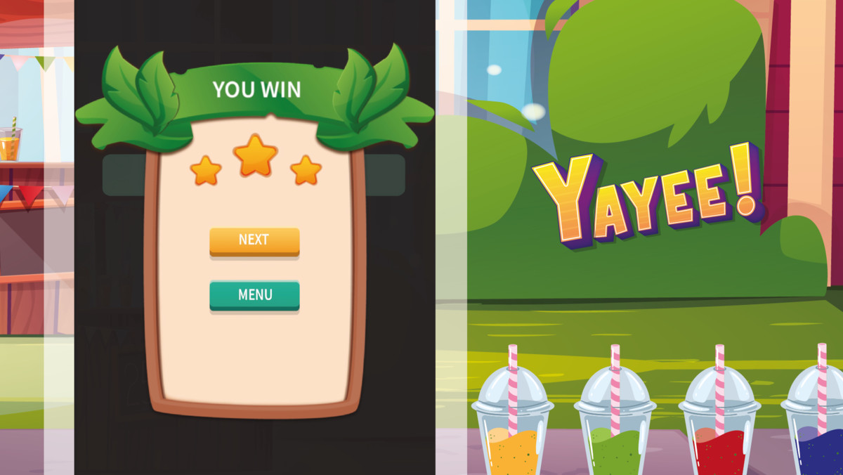 2D Juice Blast – Liquid Tile Puzzle Game Template