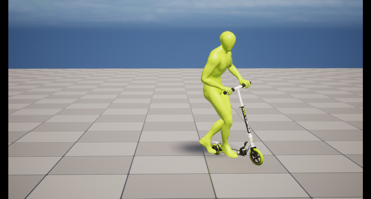 Mini Scooty Animation