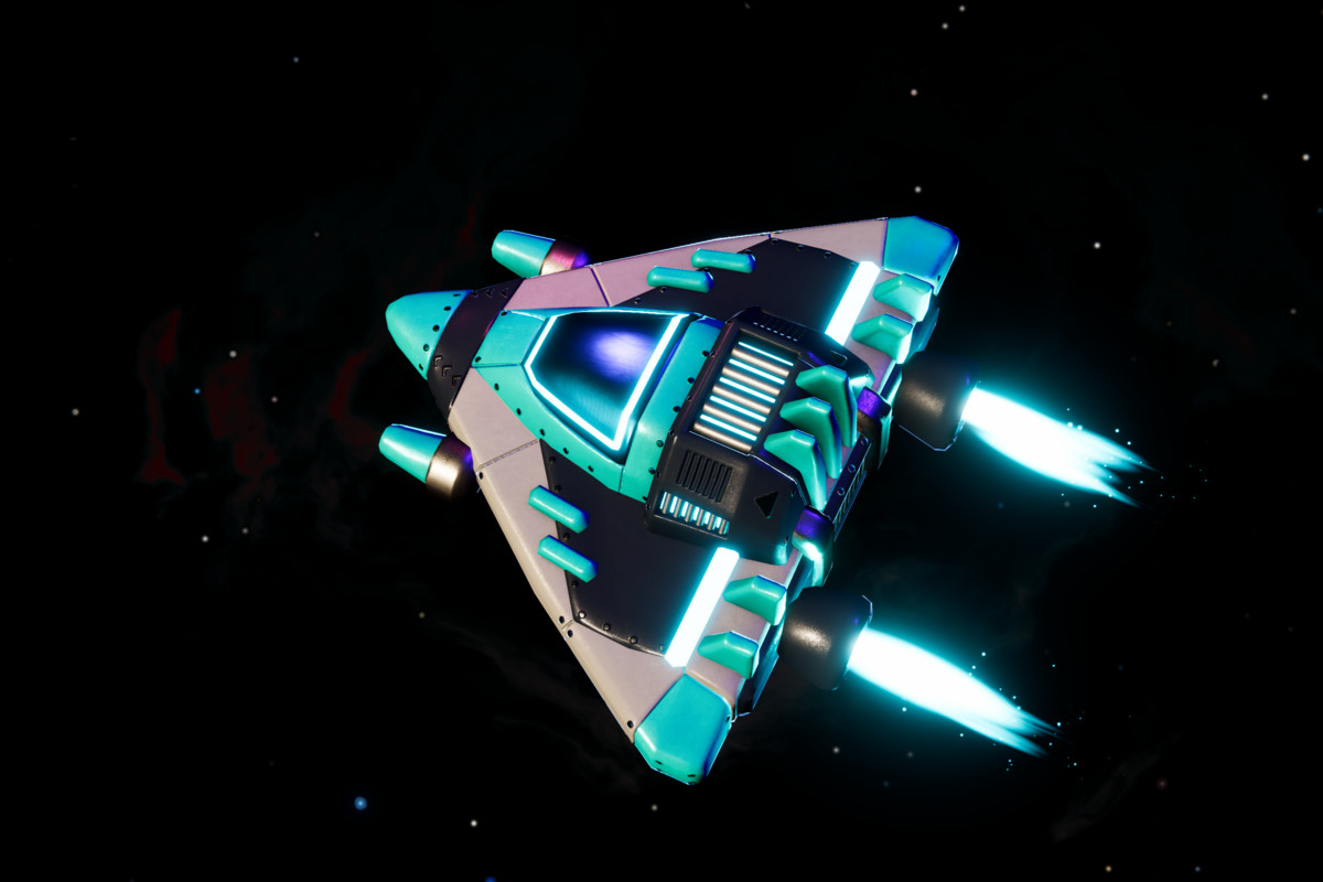 Stylized Spaceship Collection (4 Ships)