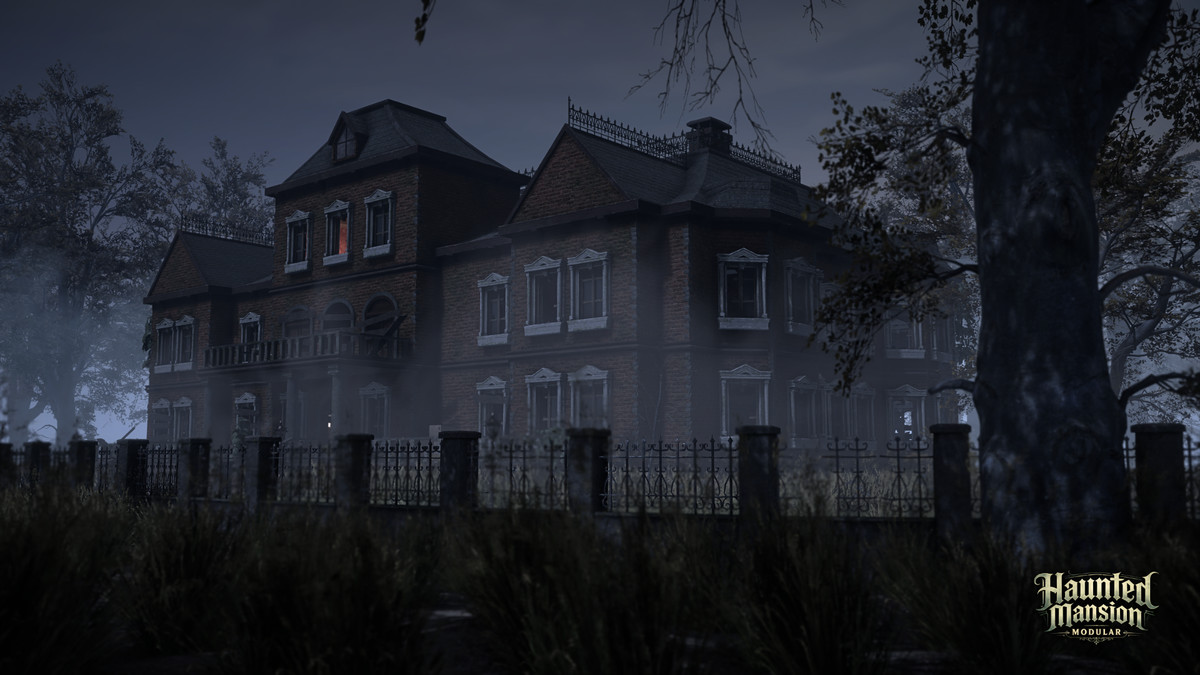 Modular Haunted Mansion (Haunted Mansion, Haunted House, Modular House, Mansion)