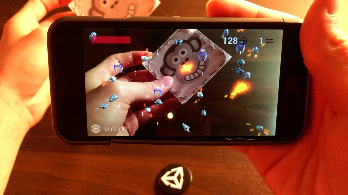 AR Space Shooter: Augmented Reality with Vuforia AR — AR Shooter