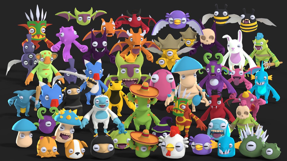 50+ Monsters Bundle