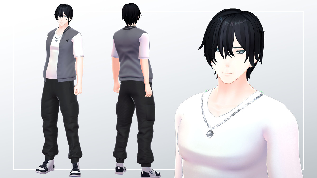 Kevin 3D Anime Style Character