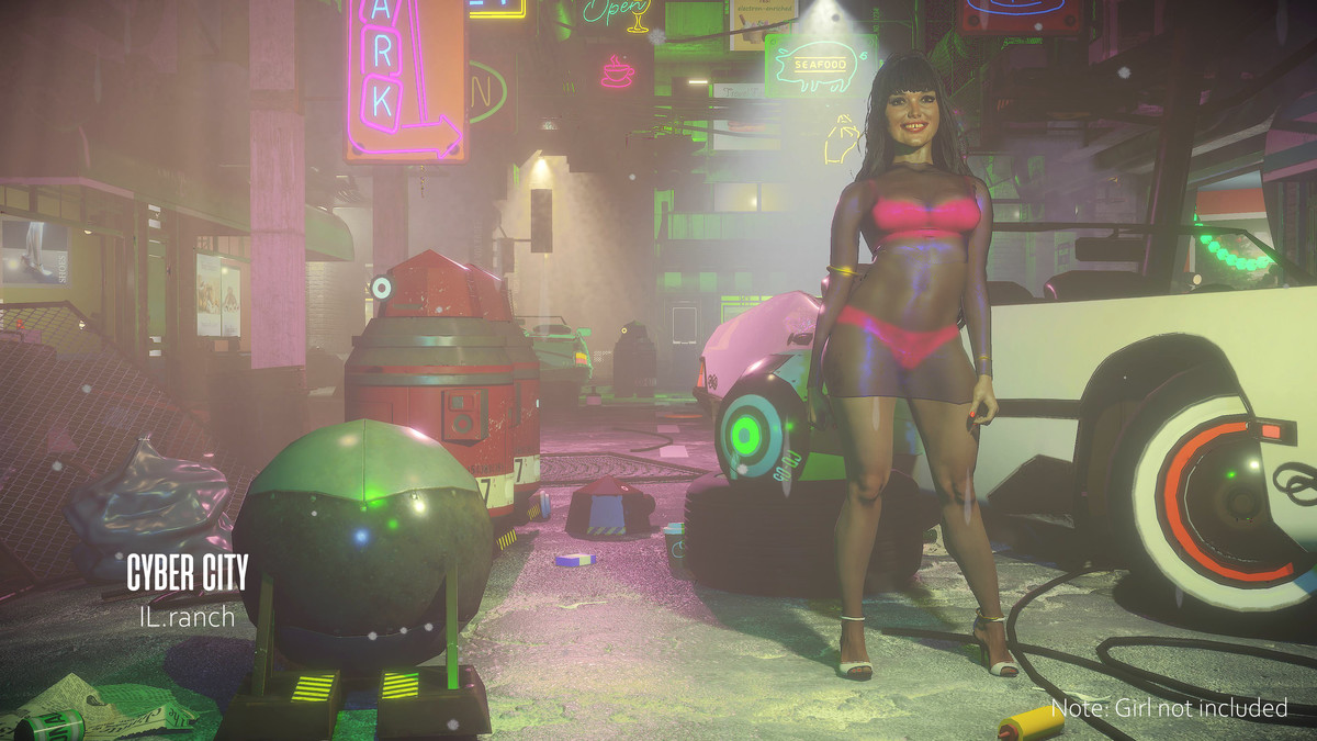 Cyber City (Mega Bubble) - cyberpunk