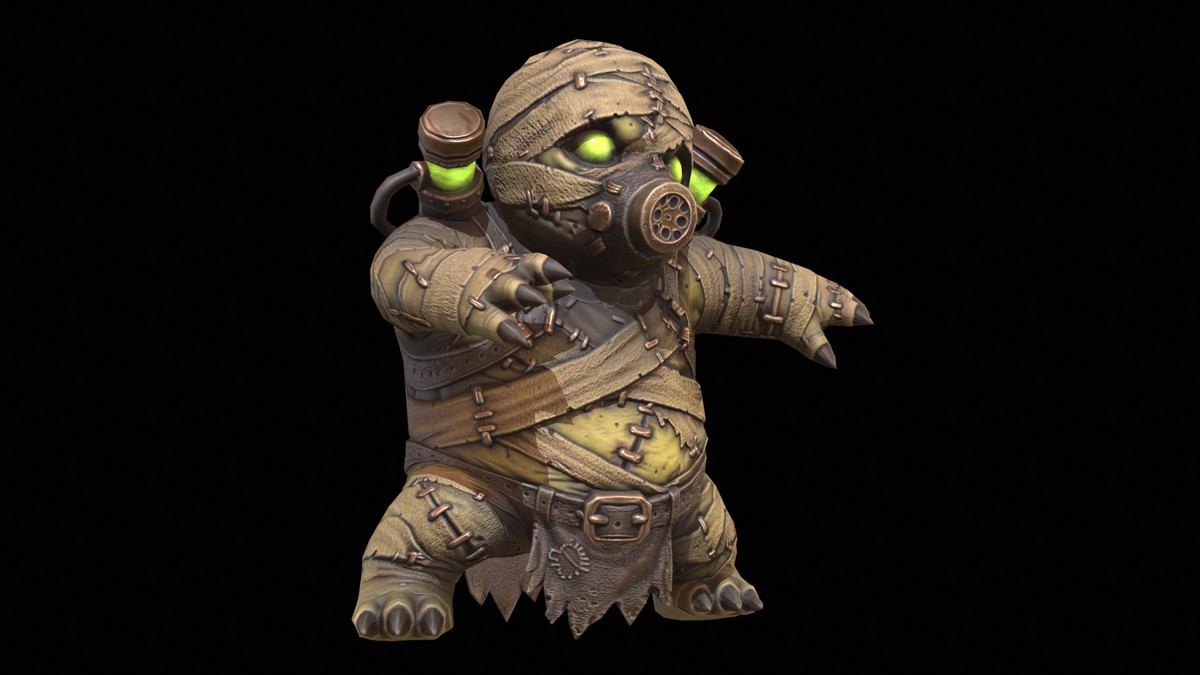 Chibi Necro Fat Zombie