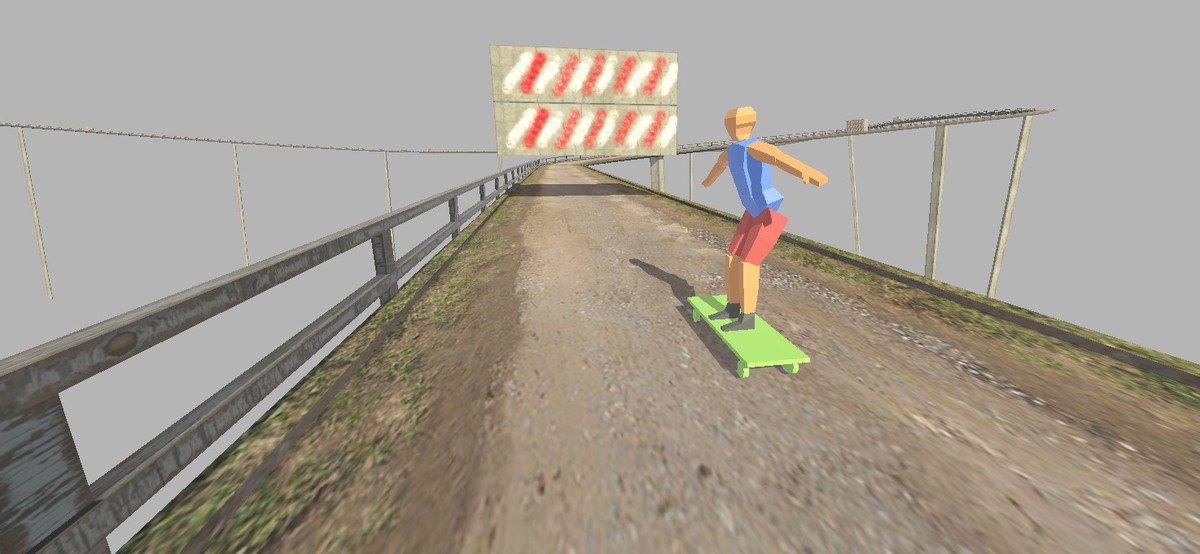 Skating System on Spline Tool